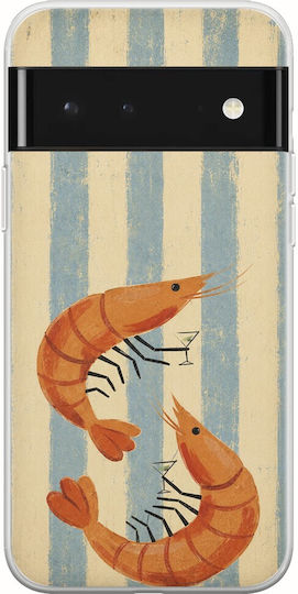 Θήκη Salt & Stripe Collection Tide Google Pixel 6 Pro 5g Flexible Tpu Διάφανη Σιλικόνη