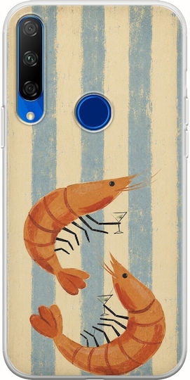 Калъф Salt & Stripe Collection Tide Huawei Honor 9x Гъвкав TPU Прозрачен Силикон