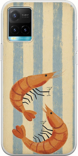 Handyhülle Salt & Stripe Collection Tide Vivo Y33s Flexible Tpu Transparente Silikon