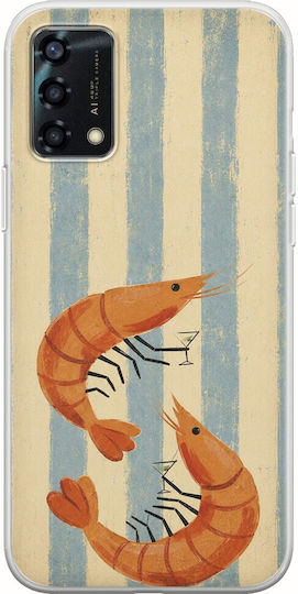 Θήκη Salt & Stripe Collection Tide Oppo A94 5g Flexible Tpu Διάφανη Σιλικόνη