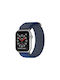 Sonique Stoffarmband Blau (Apple Watch 38/40/41/42mm)