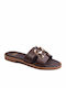 Women's Flat Sandals Brown