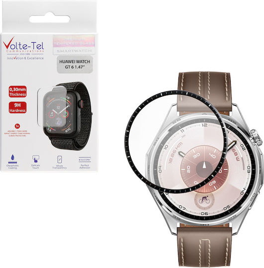 Volte-Tel Tempered Glass για το Huawei Watch GT 6 46mm 1τμχ