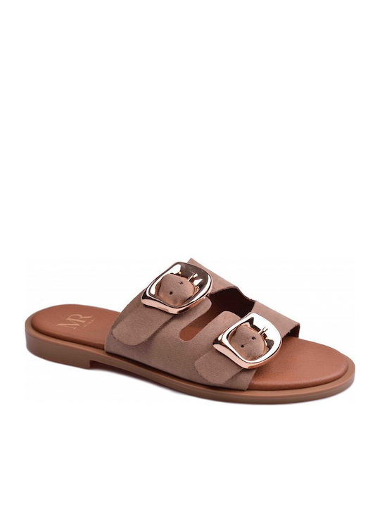 Women's Flat Sandals Brown