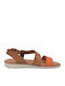 Women's Flat Sandals Tabac Brown