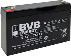 BVB Energy 38085-OC Μπαταρία UPS 6V 7Ah BVB Energy 38085-OC Μπαταρία UPS 6V 7Ah