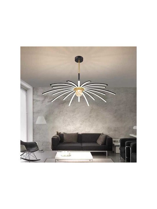 Jiju Lumini Suspendate LED Cu Lumină Alb Natural 90x90cm