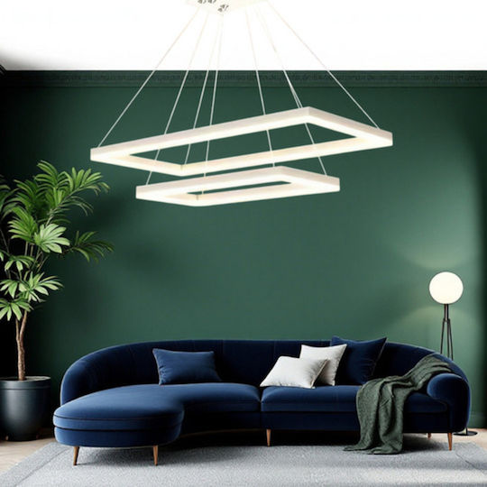 Jiju Lumini Suspendate Alb LED