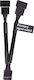 Thermaltake 4-Pin pwm - 4-Pin pwm Cable 0.11m Black AC-060-CO1OTN-F1
