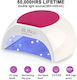 UV / LED Nail Polish Curing Lamp 48W White