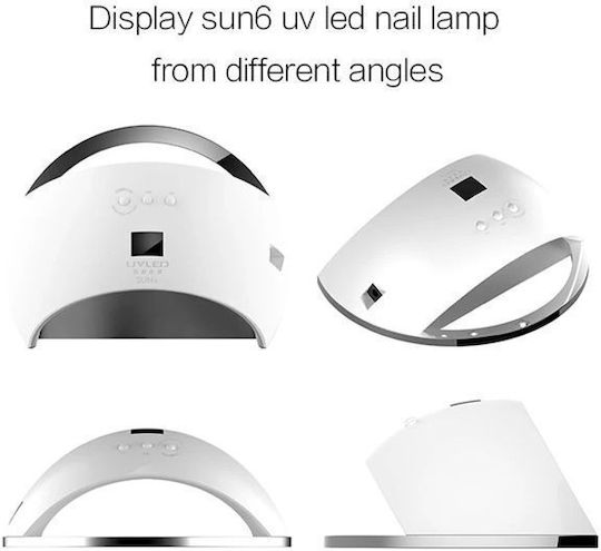 Επαγγελματική Λάμπα Φουρνάκι Νυχιών UV / LED 48W Λευκό
