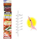 Owner Artificial Bait Sabiki Rigs Fluorescent 6