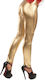 Goldene Glänzende Strumpfhose