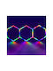 Lightplanet Dekoratives Tischlampen LED RGB Sechseck 3SechseckRGB