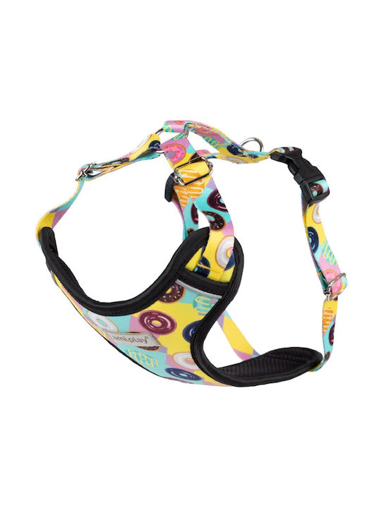 Hundegeschirr Amiplay Harness Discovery Be Happy Donut Klein 30-40cm