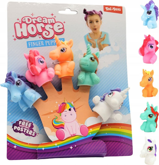 Pacynki Finger Puppets Sweet Cute Unicorns Waterproof Original