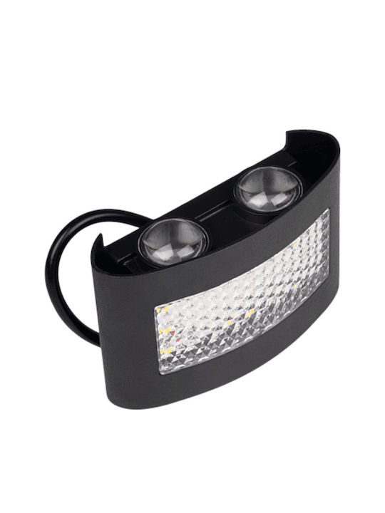 Wall-Mounted Outdoor LED Light with Warm White Light