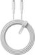 AmazingThing Braided USB 3.2 Cable USB-C male - USB-C 70W PD Λευκό 1m