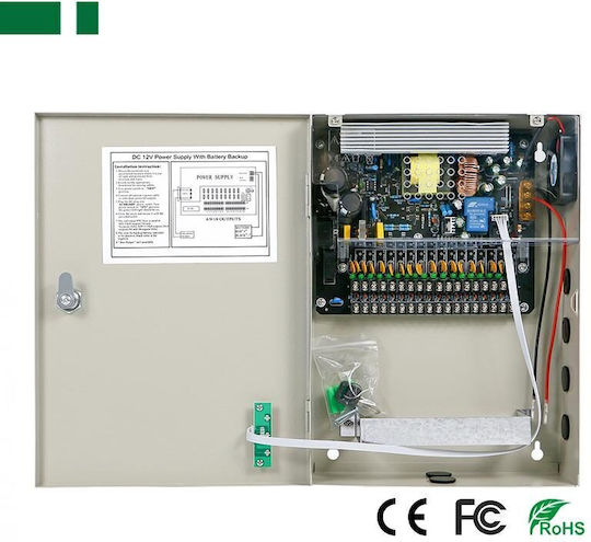 Anga Τροφοδοτικό Συστημάτων CCTV CP1209-30A-18-B