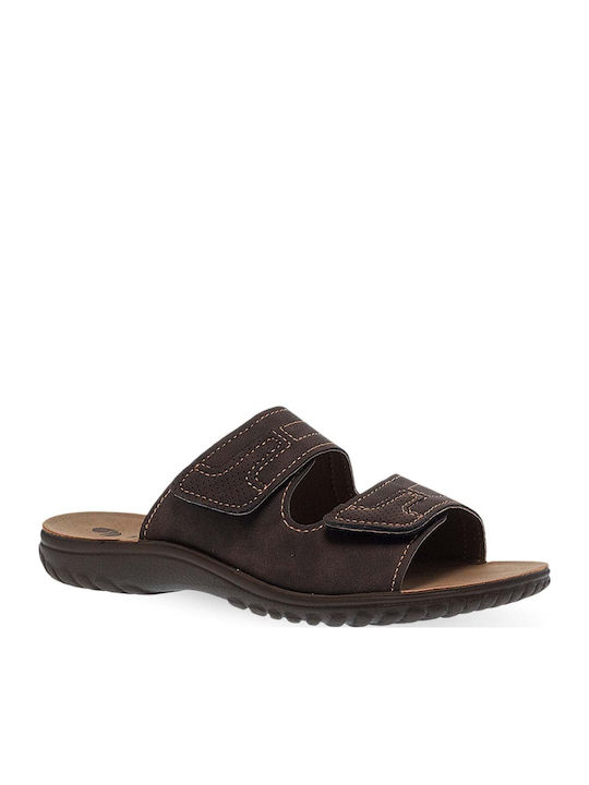 Herrensandalen in Brauner Farbe