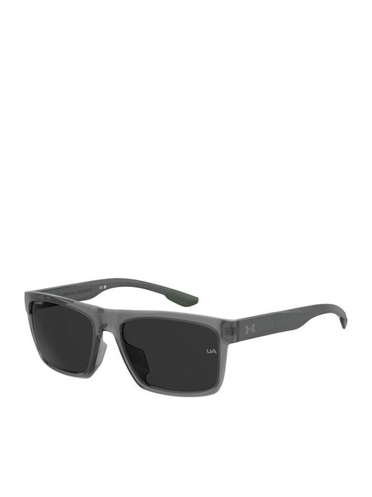 Under Armour Ochelari De Soare Pentru Bărbați Cu Ramă Din Plastic Auriu Și Lentilă Neagră UA ACETECH/F 63M/M9