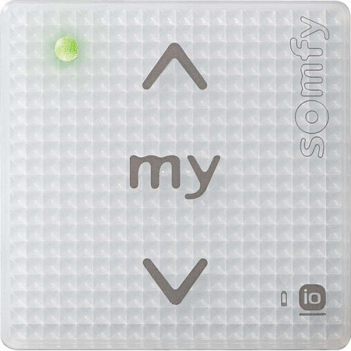 Somfy Smoove 1 In Io Pure Shine 1811093 1-καναλικός Ασύρματος Τοίχου Πομπός