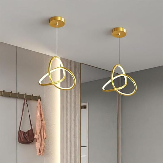 Jiju Висящо Таванно Осветително Тяло LED с Неутрално Бяло Светлина