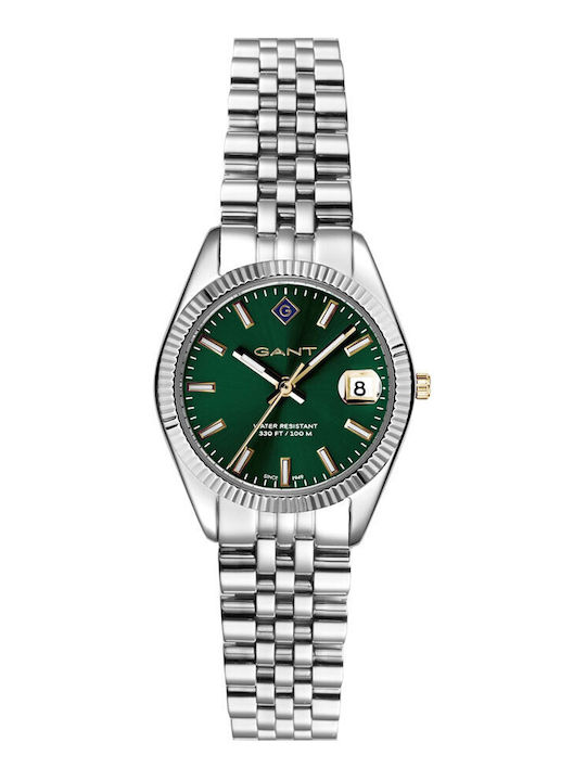 Kiriakos Gofas Mini Womens Watch 28mm Battery With Silver Metal Bracelet