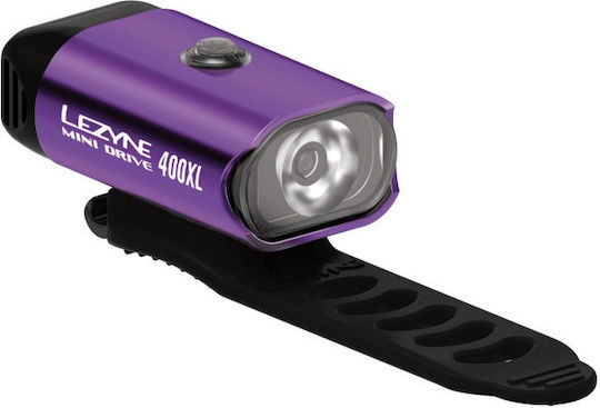 Lezyne Mini Drive 400 XL Wiederaufladbares Fahrradbeleuchtung