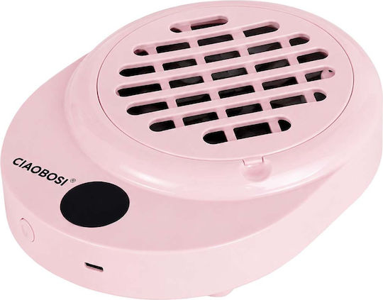 Avizar Colector de praf pentru unghii cu filtru magnetic 5 W roz