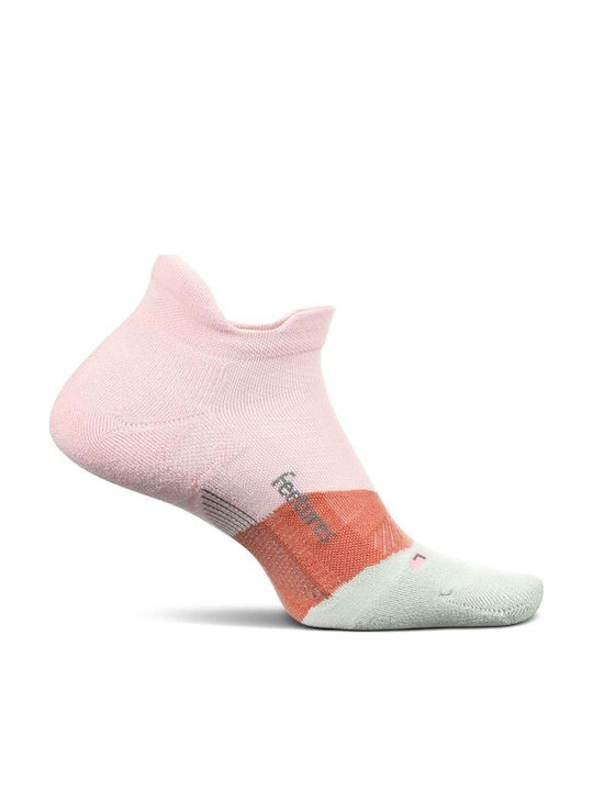 Feetures Elite Light Cushion Αθλητικές Κάλτσες Ροζ