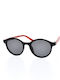 King Pinguin Ochelari De Soare Pentru Copii Rotunzi Cu Lentile Polarized Negri
