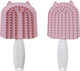Femmit Silicone Soft Cat & Dog Brush Double Sided Grooming Hair Collection Comb Red
