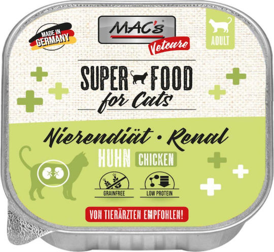 Mac's Wet Cat Food with Chicken and Potatoes 100gr