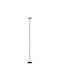 VK Lighting LED Floor Lamp With Warm White Light 1558lm Black