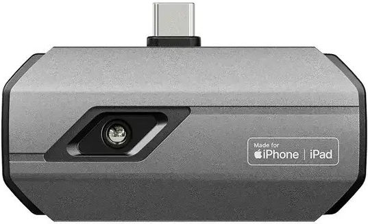 Thermal Camera for Temperatures from 20°C to 550°C for Android iOS Mobile