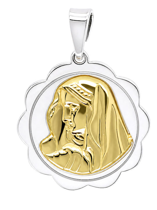 Xrisokosmima Kinder Amulette mit der Jungfrau Maria Gold Xrisokosmima Kinder Amulette mit der Jungfrau Maria Gold