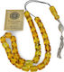 Worry Beads with 33 Amber Beads with Tassel
