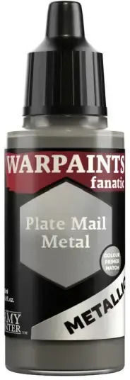 The Army Painter Warpaints Fanatic Metallic Modellbau-Farbe in Silber Farbe 18ml