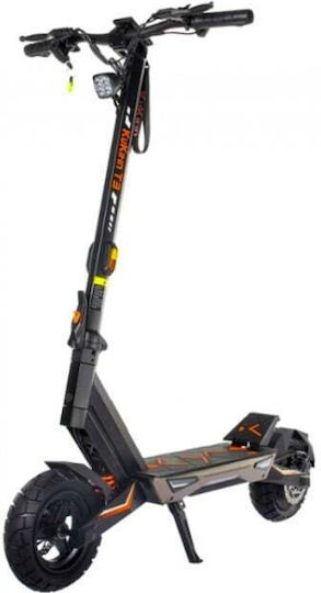KuKirin T3 Electric Scooter with 45km/h Max Speed and 58km Range in Black Colour