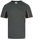 Tricou Toxotis Ns07 verde-portocaliu