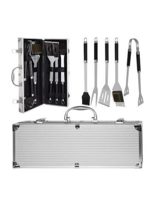 Professionelles Grillwerkzeug-Set 5-teilig Aluminiumkoffer