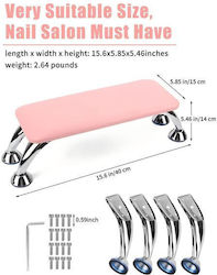 Professional Armrest Manicure Cushion Pink Nail Salon Professional Armrest Manicure Cushion Pink Nail Salon
