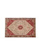 Χαλί Κλασικό Χειροποίητο Abadeh 162x248 Cm Decostar Κόκκινο Μπεζ