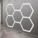 LED Corp de Iluminat Liniar De Plafon Alb Rece 44cm