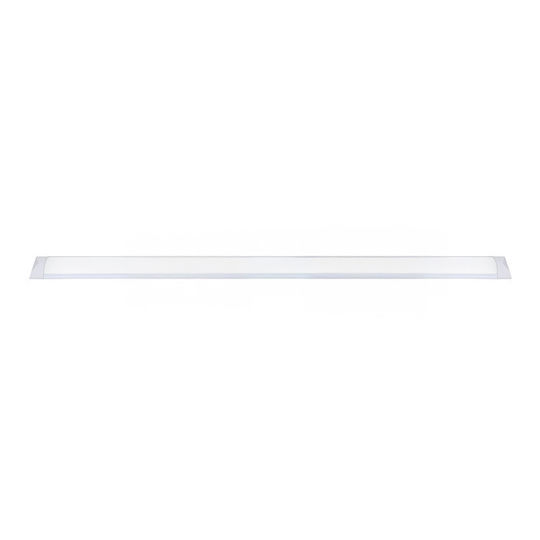 Unterbauleuchte Küche Badezimmer Lineares Ovales LED SMD 72W L150cm 230V Kühles Weiß 6400K Tetra Weiß 052-003-0150