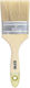 English Flat Brush Gold 25mm 1'' 12 Pcs E-300-1240