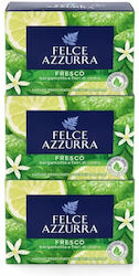 Felce Azzurra Felce Azzurra Seifenriegel Frischer Duft 3x100gr