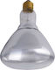 Infrared Heating Lamp Radiator White 150 W Hard Glass 70609