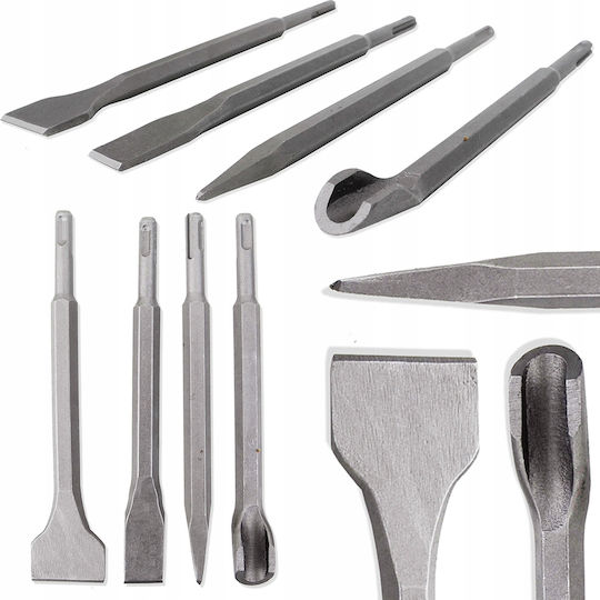 Concrete Chisels Sds Set 4 X Sds Plus Chisel